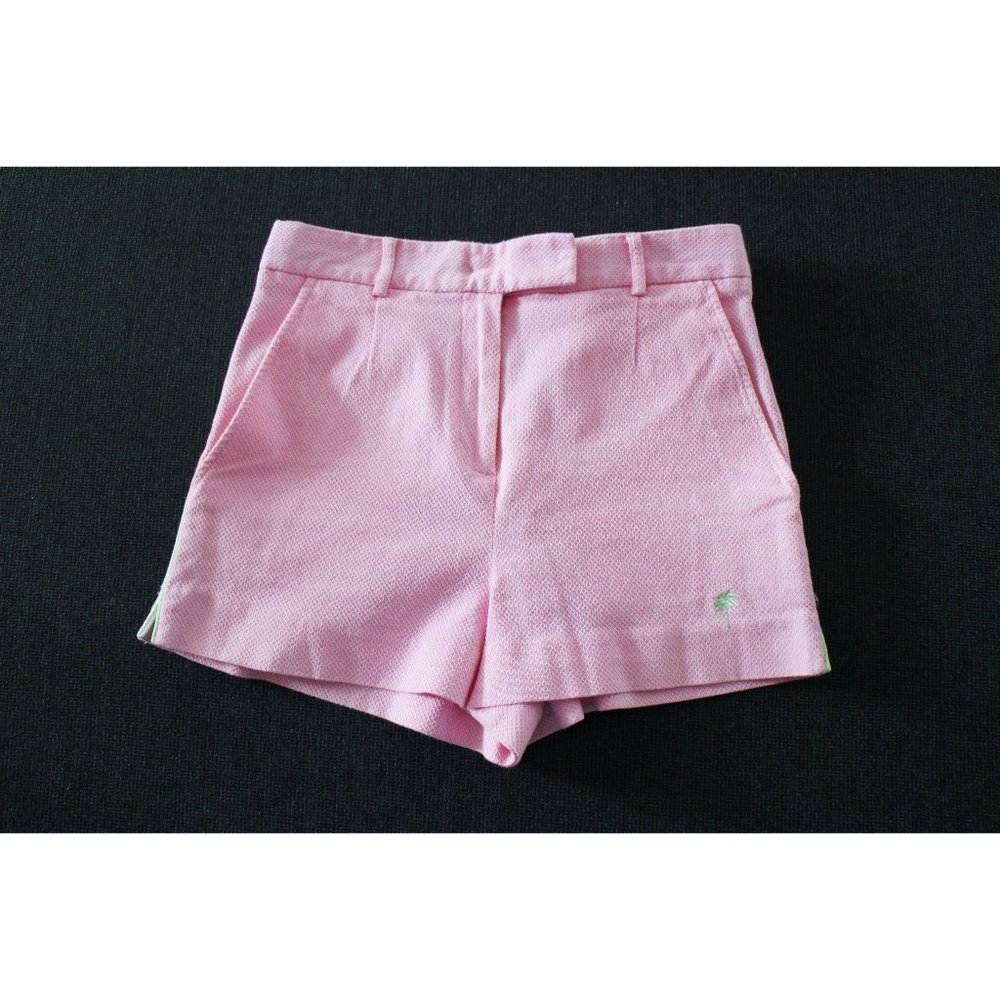 Lilly Pulitzer Pink High Waisted Pin-Up Girl Shorts Size 4